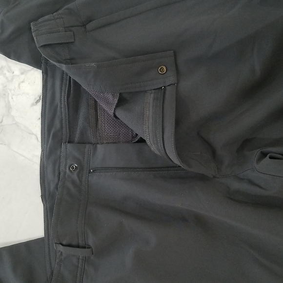 Men’s Mack Weldon Radius Pant, gray, size large - Picture 4 of 11